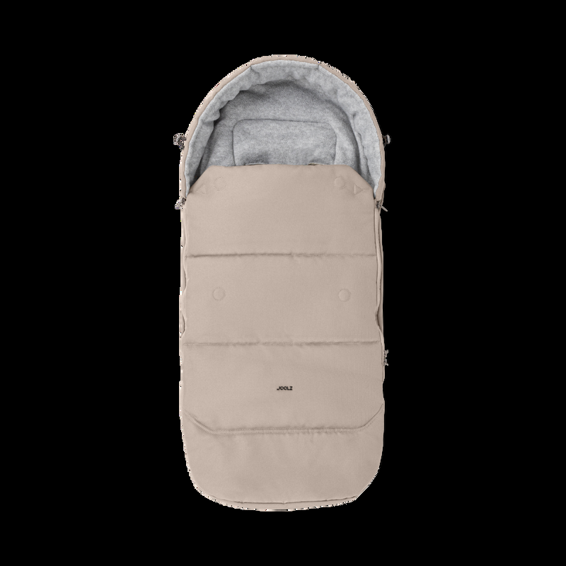 babyonlineshop Joolz Day5 Kinderwagen Bundle Sandy taupe + Cloud T i-Size Base T & Fußsack Hotsell