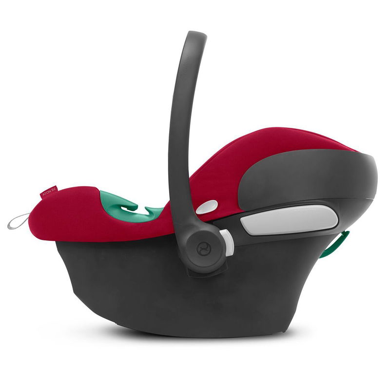 babyonlineshop CYBEX Aton B2 i-Size Babyschale Dynamic Red inklusive Base One Gruppe 0+ Blitzverkäufe