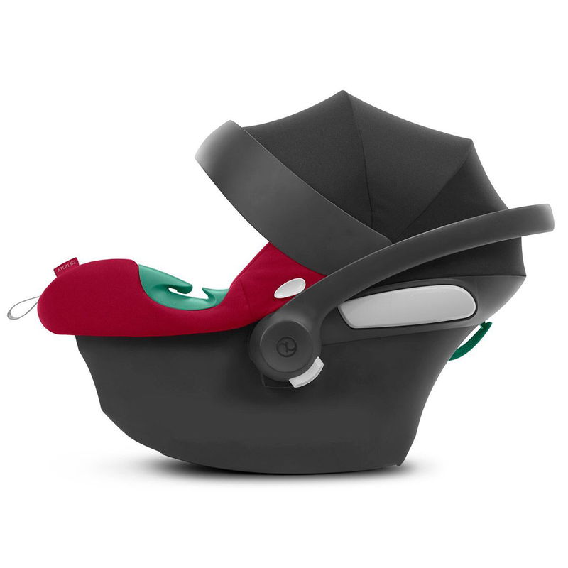 babyonlineshop CYBEX Aton B2 i-Size Babyschale Dynamic Red inklusive Base One Gruppe 0+ Blitzverkäufe