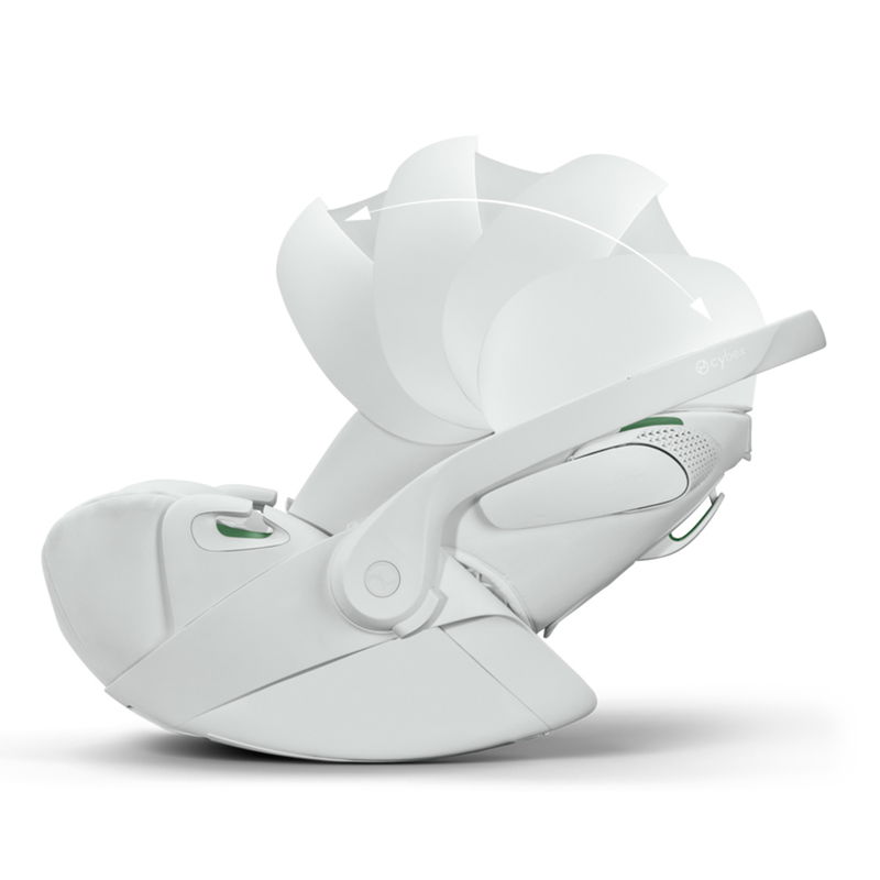babyonlineshop CYBEX CLOUD T i-SIZE Babyschale Fashion Collections Urban Mobility White Fabrikpreis