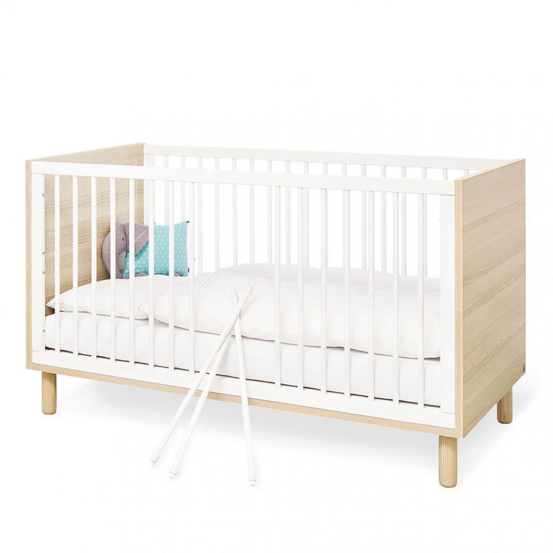 babyonlineshop Pinolino Flow Kinderzimmer breit groß Dekor Esche/weiß Zeitlich begrenztes Angebot