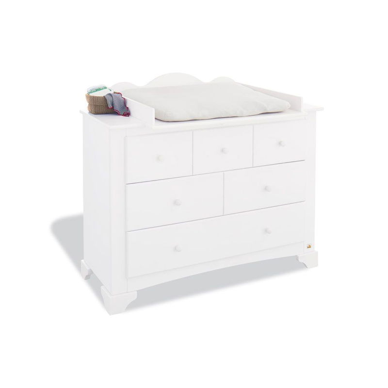 babyonlineshop Pinolino Pino Kinderzimmer breit groß Massivholz - 3 Teile Super Sparpreis