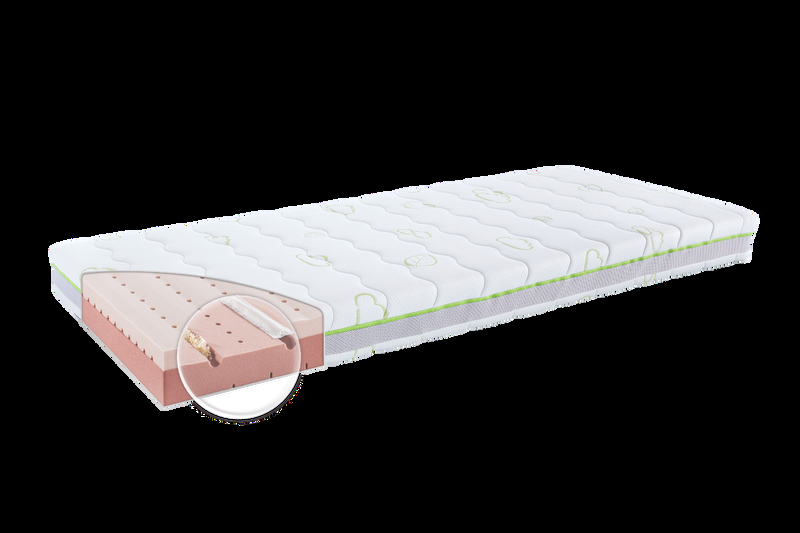 babyonlineshop Träumeland Zirbenduft Matratze 100 x 200 cm mit Zirbenspänen
