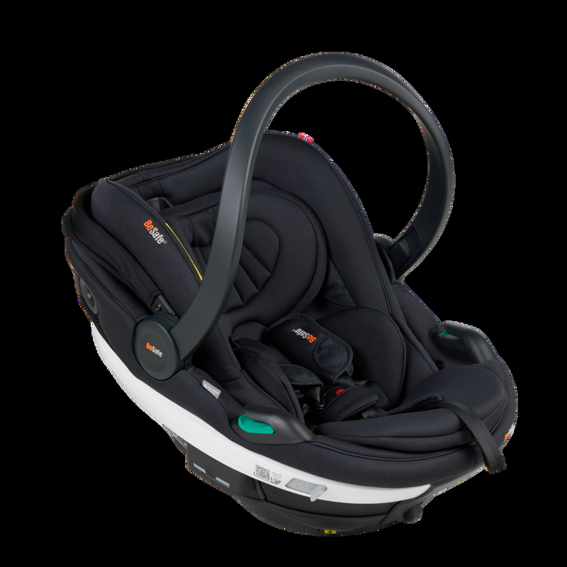 babyonlineshop BeSafe Go Beyond Babyschale und Beyond 360 Autositz mit Base Soft Breeze Black Im Verkauf