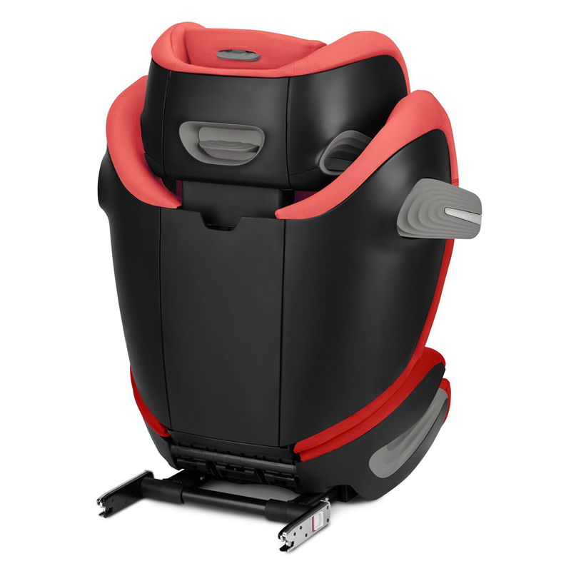 babyonlineshop CYBEX Solution S2 i-Fix Kindersitz Hibiscus Red 3 bis 12 Jahre Angebote