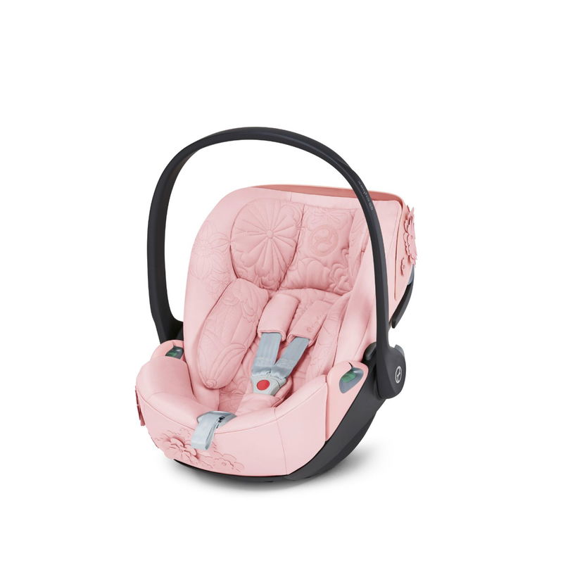 babyonlineshop CYBEX Cloud T i-Size Fashion Collection Flowers Pale Blush