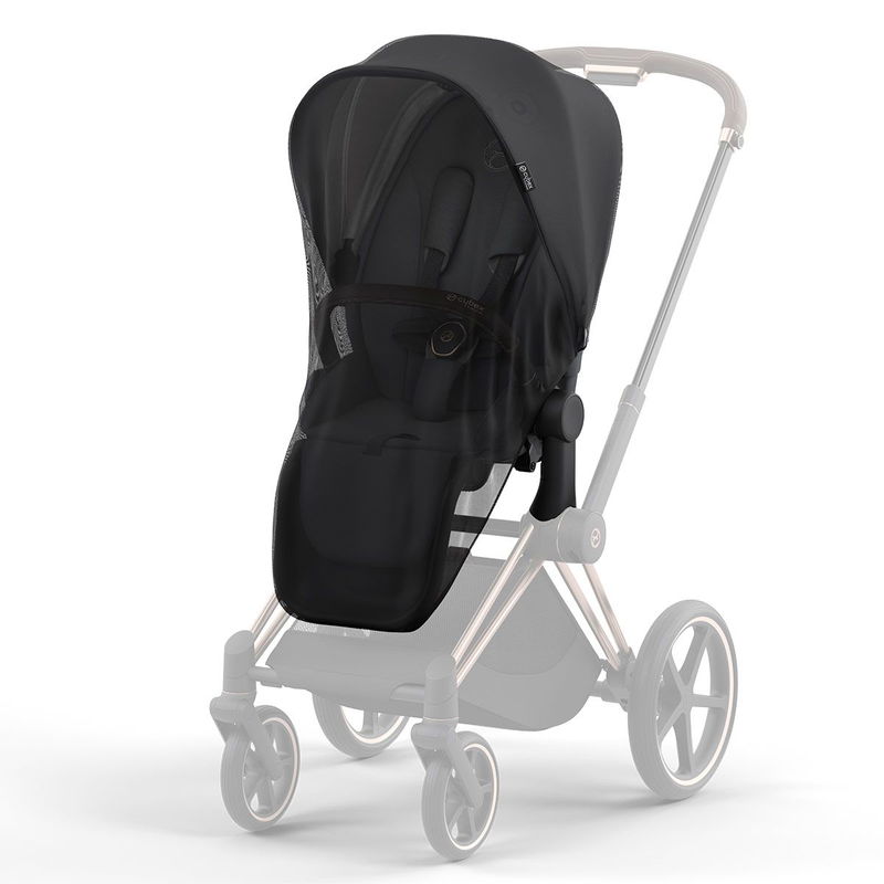 babyonlineshop CYBEX PRIAM Kinderwagen Mirage Grey Bundle New Generation inkl. 7 Zubehörartikel Versandkostenfrei