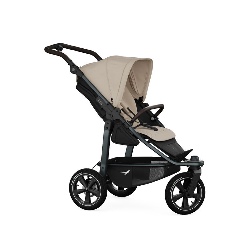 babyonlineshop tfk mono3 Sportwagen sand mit Luftrad-Set