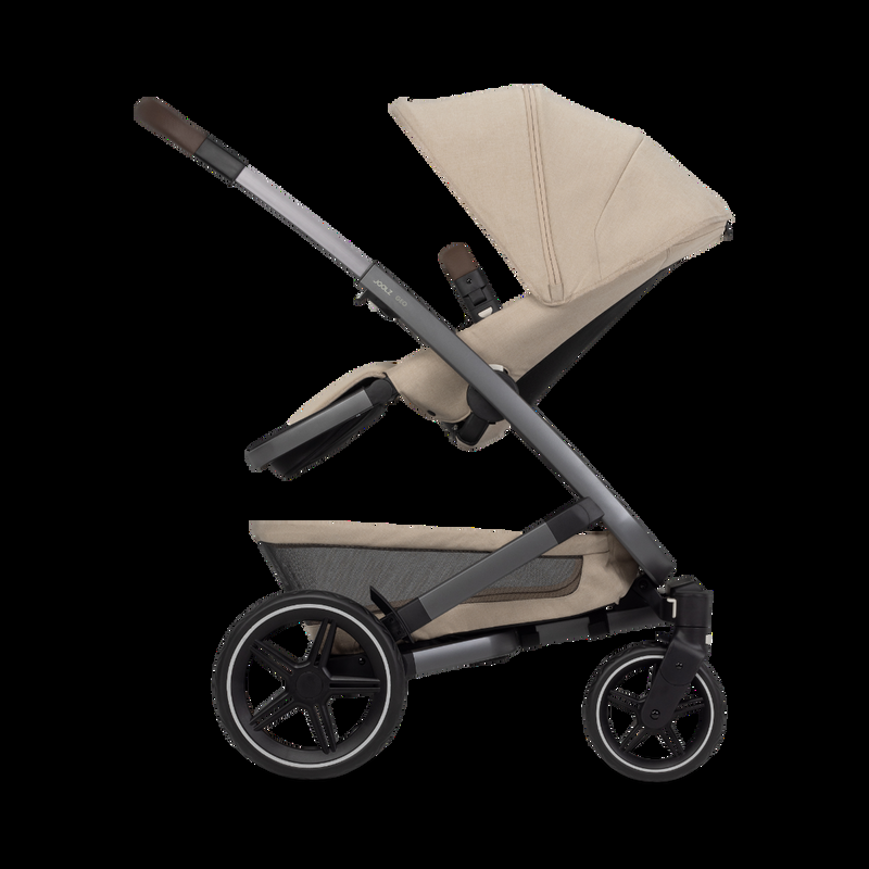 babyonlineshop Joolz Geo 3 Kinderwagen Bundle Sandy taupe + Cloud T i-Size Base T & Fußsack Begrenztes Angebot