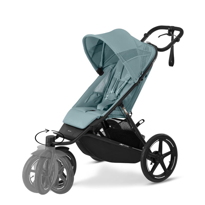 babyonlineshop CYBEX AVI SPIN Sportwagen Stormy Blue Exklusivangebot