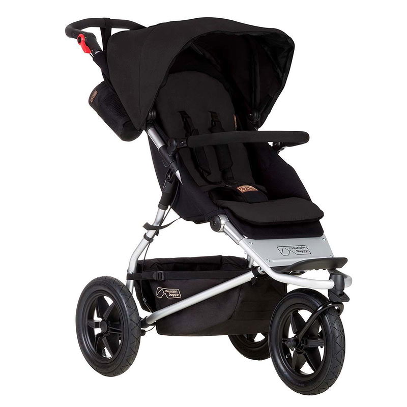 babyonlineshop Mountain Buggy urban jungle 3.2 black Allrounder für On- & Off-Road