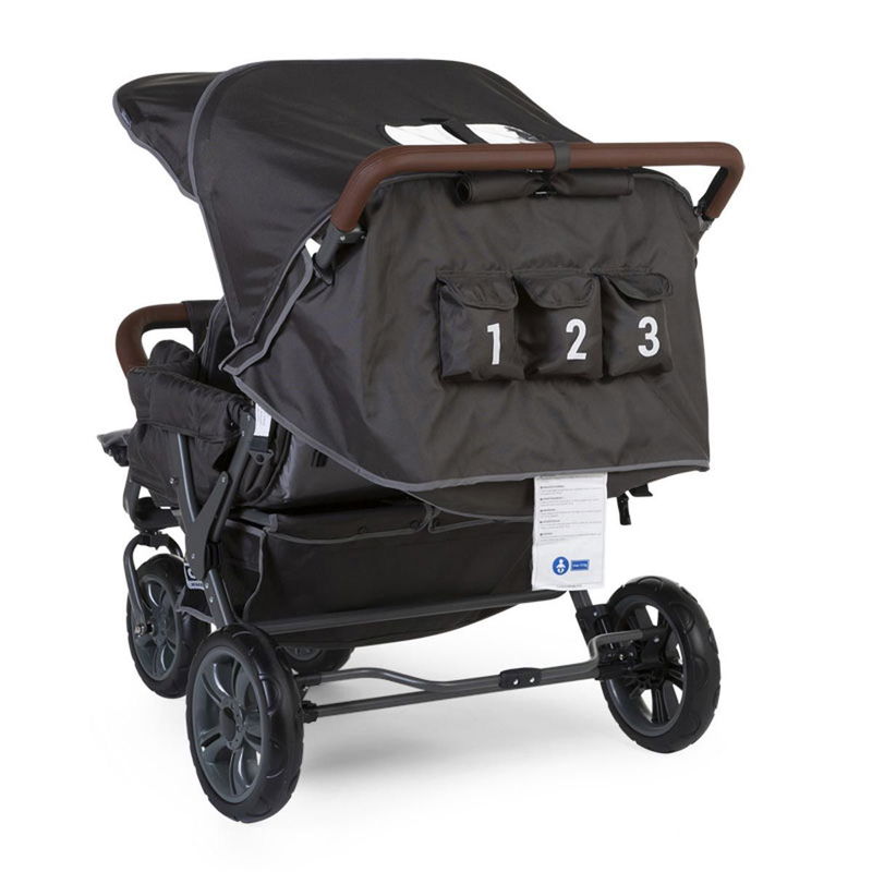 babyonlineshop Childhome Drillingswagen anthrazit robust und komfortabel Vatertagsangebot