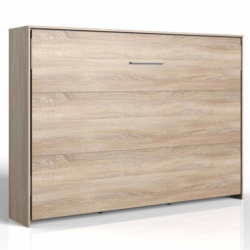 babyonlineshop Wimex Juist Klappbett horizontal 140 x 200 cm Eiche sägerau Dekor Zeitlich begrenztes Angebot