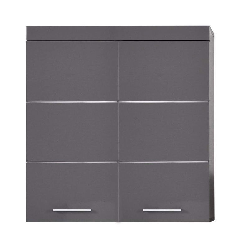 babyonlineshop trendteam Amanda Hängeschrank 73x77x23 cm Agave grau
