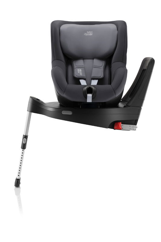 babyonlineshop Britax Römer DualFix 5Z Midnight Grey mit Vario Base 5Z