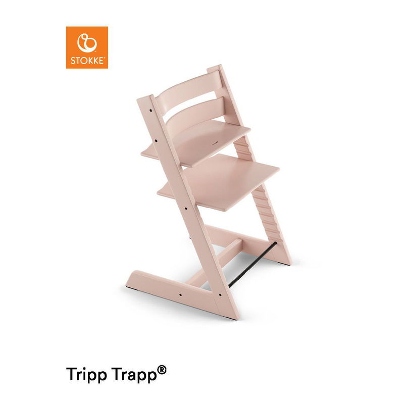 babyonlineshop Stokke® Tripp Trapp® rosa Hochstuhl serene pink neuestes Modell