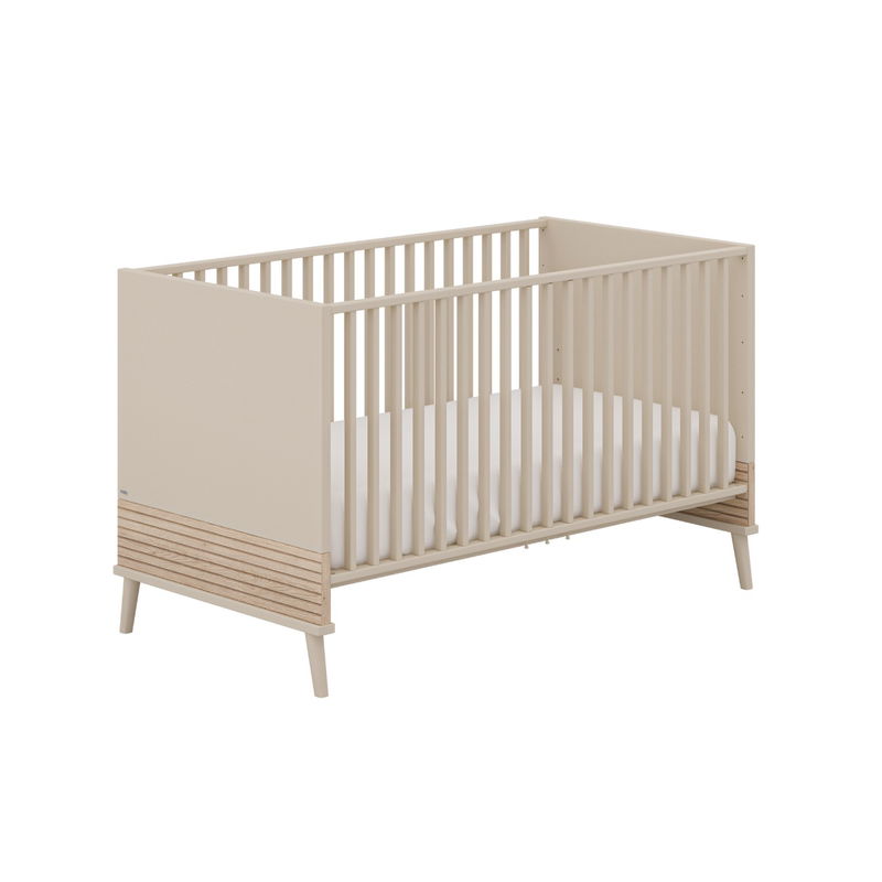 babyonlineshop Paidi Eefje Kinderzimmer 3-türig breit Cashmere-Beige / Groovy-Oak Meist gekauft