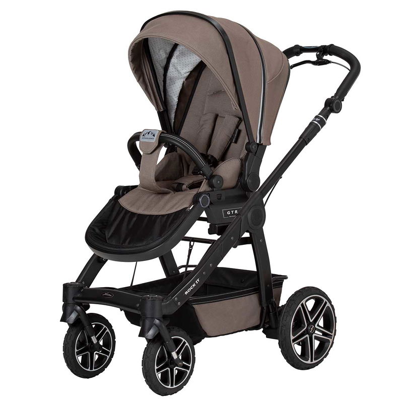 babyonlineshop Hartan Rock it GTR Kinderwagen mit Handbremse 2024 toffee (800) Vatertagsangebot