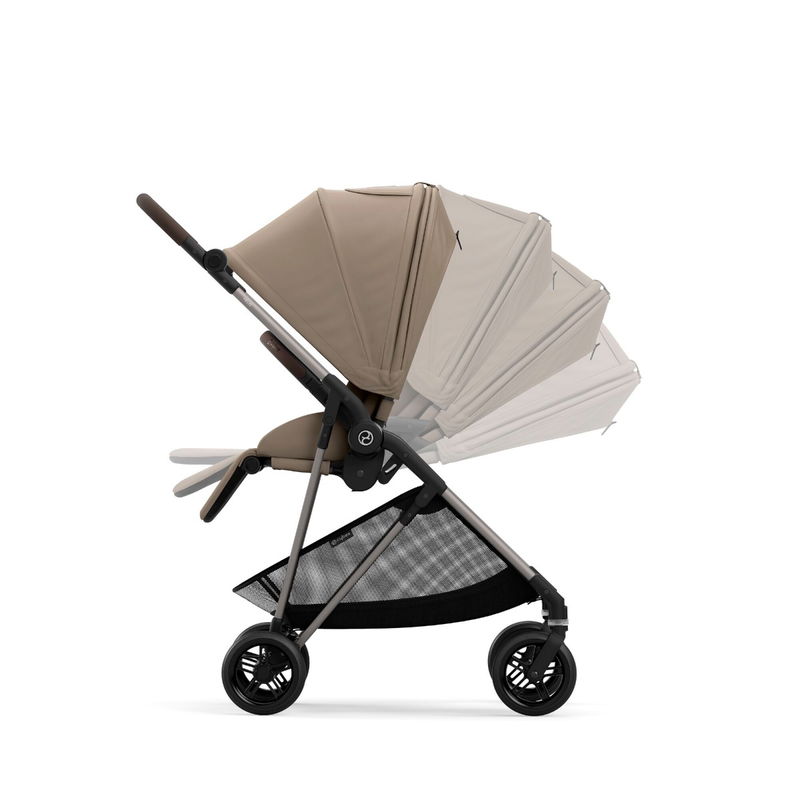 babyonlineshop CYBEX Melio Buggy Almond Beige Neuheiten