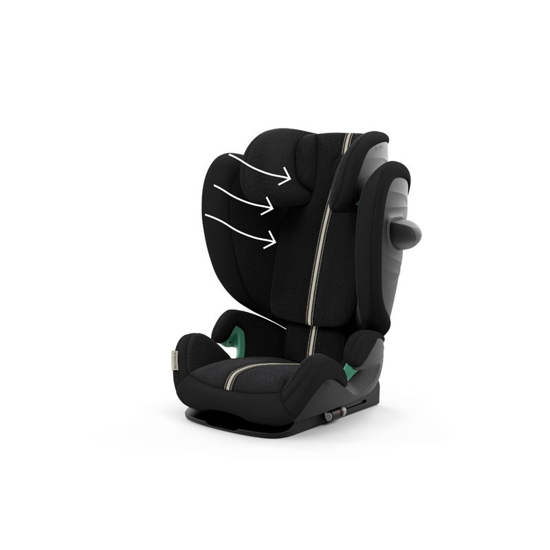babyonlineshop CYBEX Solution G i-Fix Plus Kindersitz Moon Black 3 bis 12 Jahre Super Rabatt