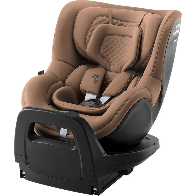 babyonlineshop Britax Römer DUALFIX PRO M Kindersitz Warm Caramel - LUX 2025