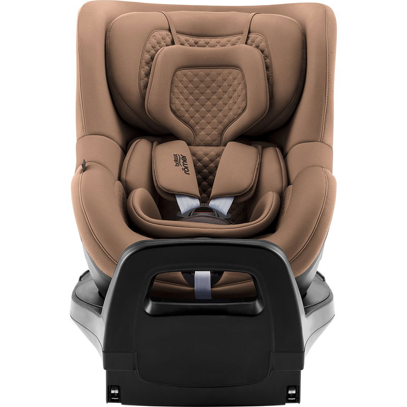 babyonlineshop Britax Römer DUALFIX PRO M Kindersitz Warm Caramel - LUX 2025