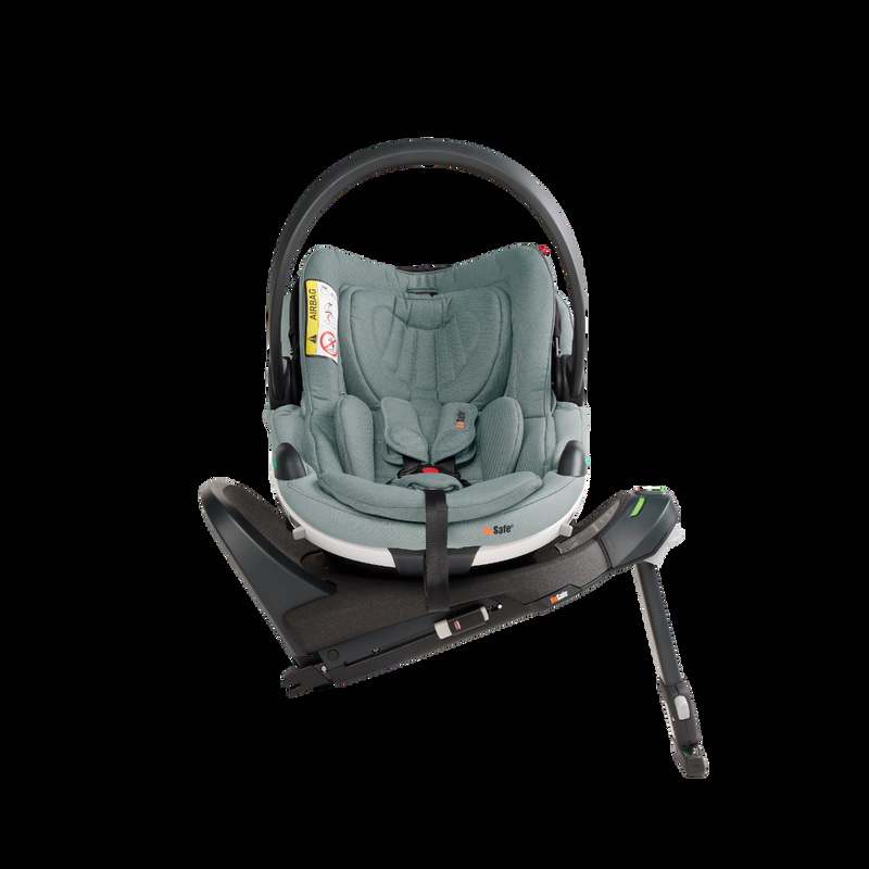 babyonlineshop BeSafe Go Beyond Babyschale und Beyond 360 Autositz mit 2 Bases Sea Green Mélange Verkauf