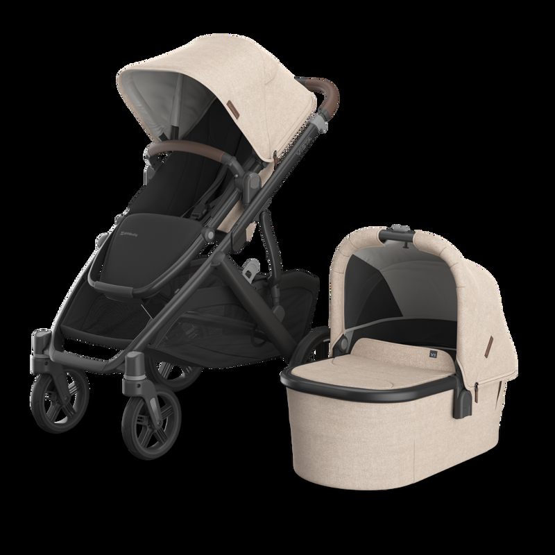 babyonlineshop UPPAbaby Vista V3 Kinderwagen Liam Oat Mélange