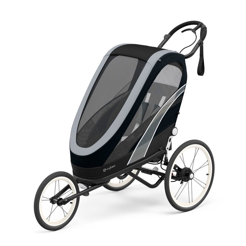 babyonlineshop CYBEX ZENO One Box All Black Rahmen + Sitzpaket als Komplett-Set Günstig kaufen