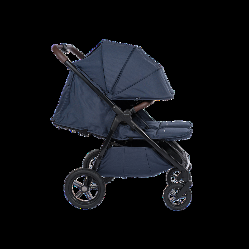 babyonlineshop Mast Swiss M.Twin x Geschwisterwagen BLUEBERRY Valentinstagsangebot