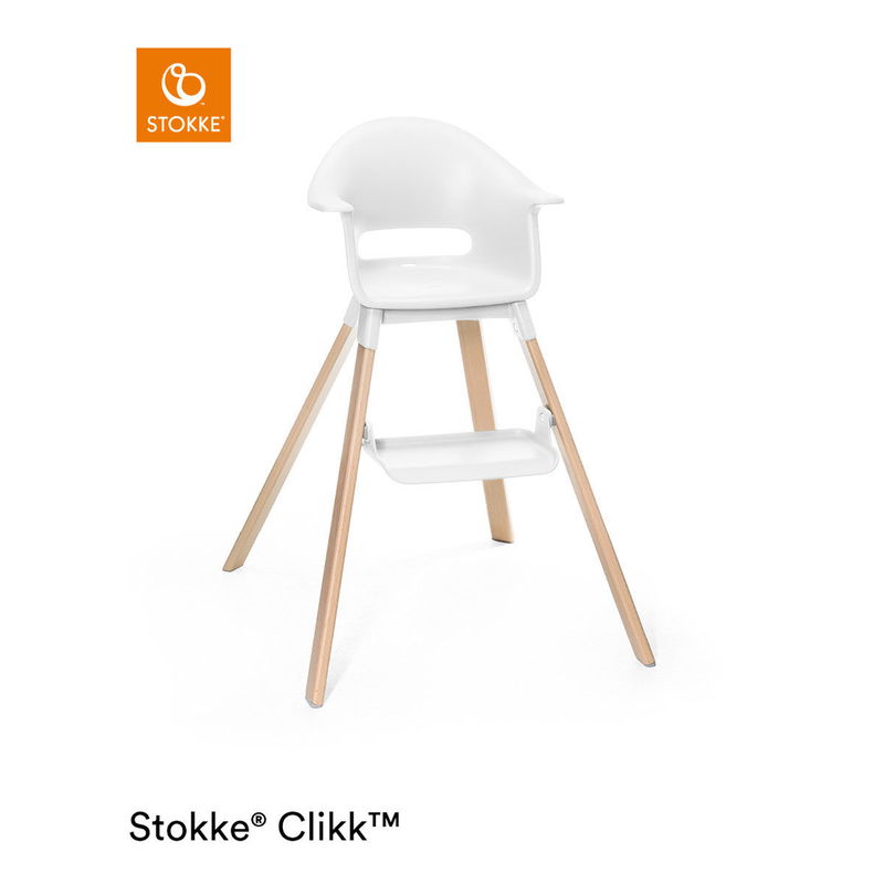 babyonlineshop Stokke® Clikk™ Hochstuhl White