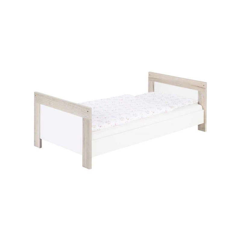 babyonlineshop Schardt Nordic Halifax Kinderbett 70 x 140 cm Halifax Eiche/Weiß Kauf eins, bekomm eins gratis