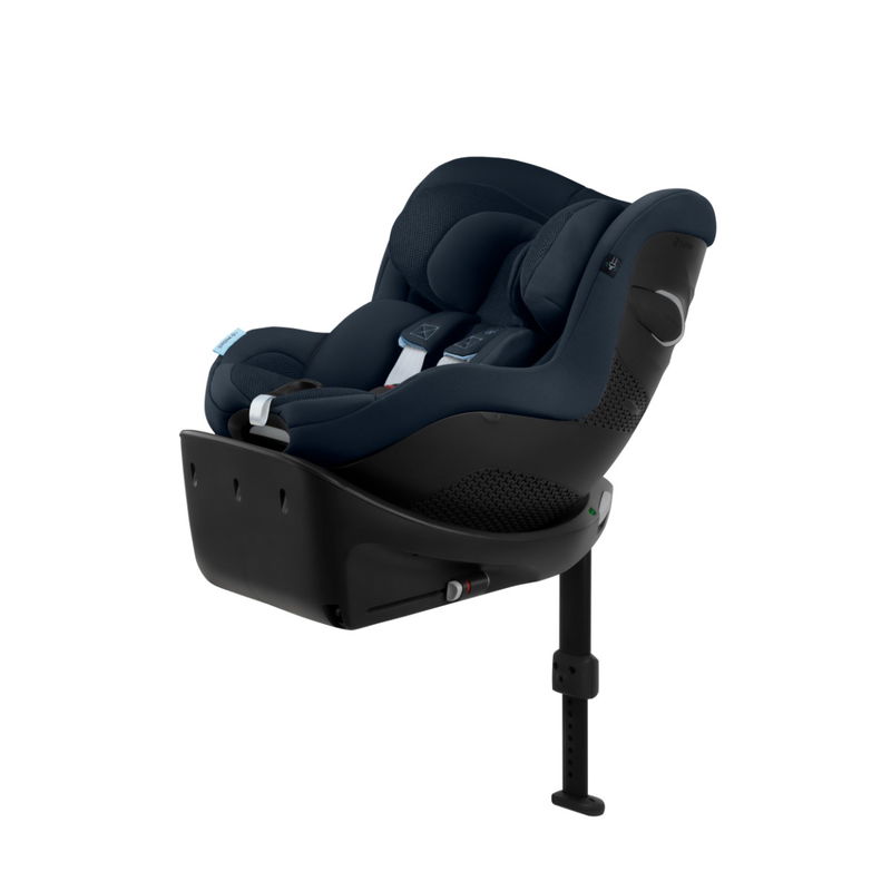 babyonlineshop CYBEX Sirona Gi i-Size Plus Ocean Blue ab Geburt bis 105 cm (ca. 4 Jahre)