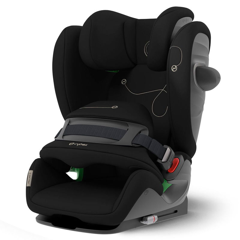 babyonlineshop CYBEX Pallas G i-Size Kindersitz Moon Black Gruppe 1 2 3