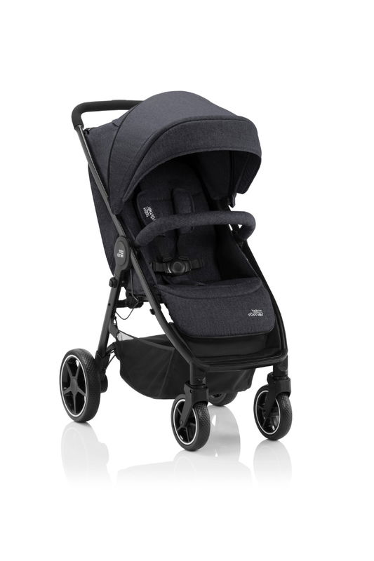 babyonlineshop Britax Römer B-AGILE M Black Shadow Buggy Saisonschlussverkauf
