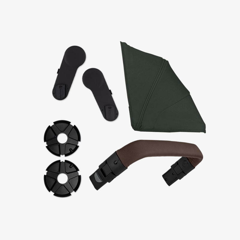 babyonlineshop Joolz Geo3 Erweiterung Geschwister Forest Green