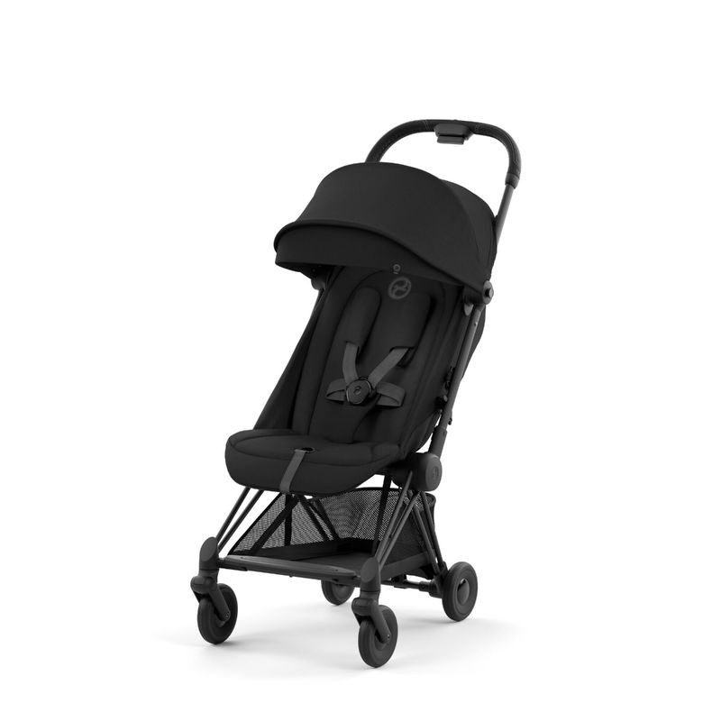babyonlineshop CYBEX Coya Chrome Matt Black Sepia Black Valentinstagsangebot