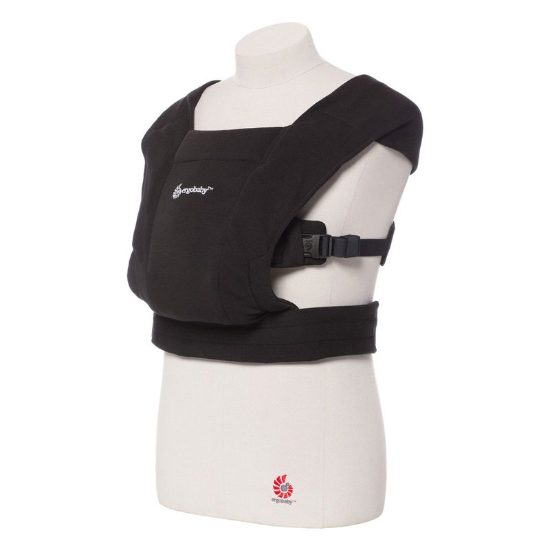 babyonlineshop Ergobaby Embrace Pure Black Babytrage für Neugeborene