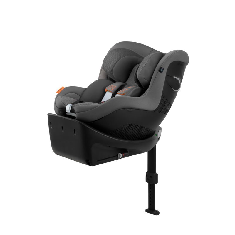 babyonlineshop CYBEX Sirona Gi i-Size Plus Lava Grey ab Geburt bis 105 cm (ca. 4 Jahre)