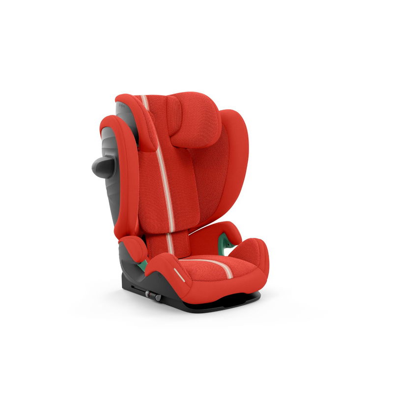 babyonlineshop CYBEX Solution G i-Fix Plus Kindersitz Hibiscus Red 3 bis 12 Jahre