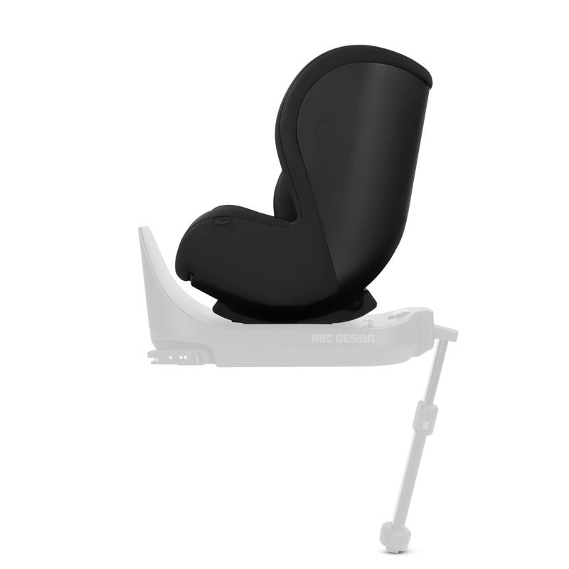 babyonlineshop ABC-Design Autositz Lily i-size black - Kollektion 2024 Letzter Tag