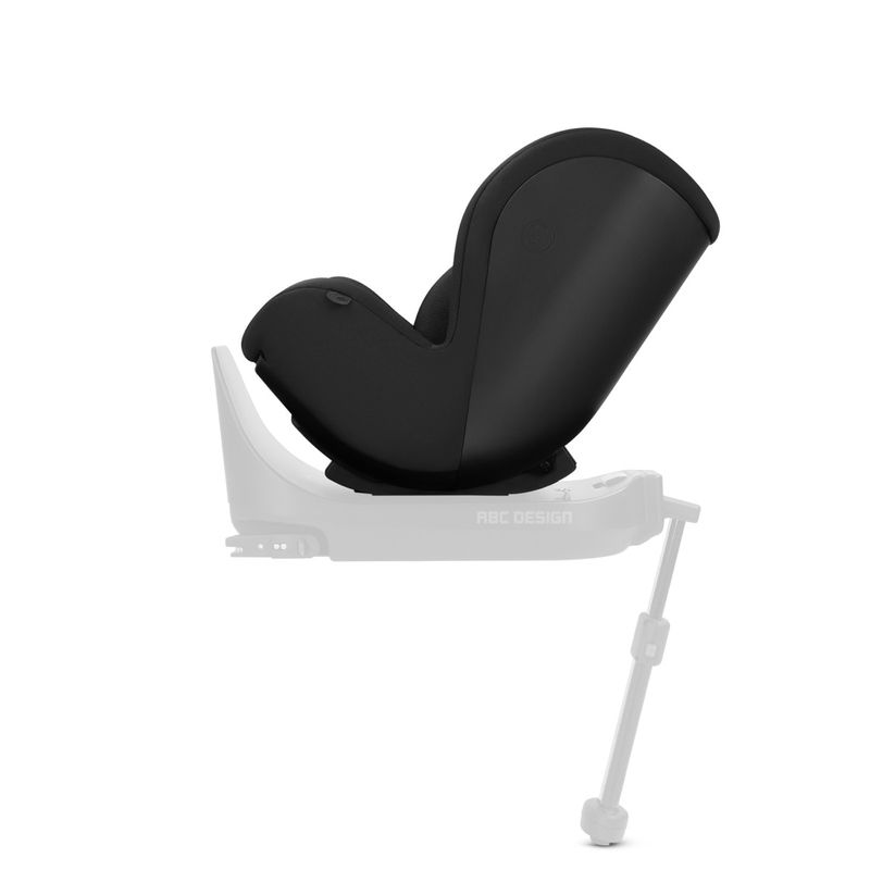 babyonlineshop ABC-Design Autositz Lily i-size black - Kollektion 2024 Letzter Tag