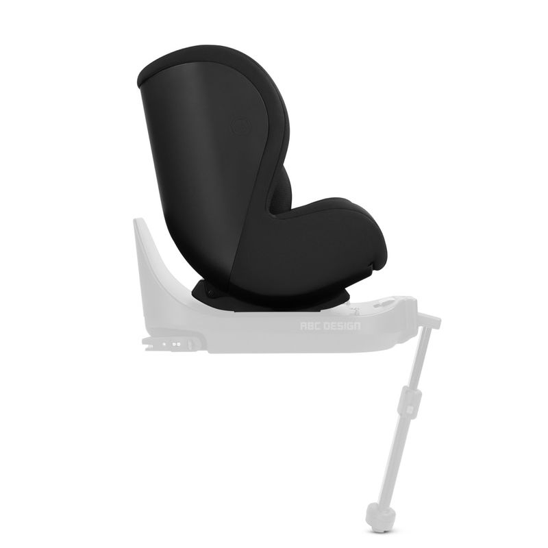 babyonlineshop ABC-Design Autositz Lily i-size black - Kollektion 2024 Letzter Tag