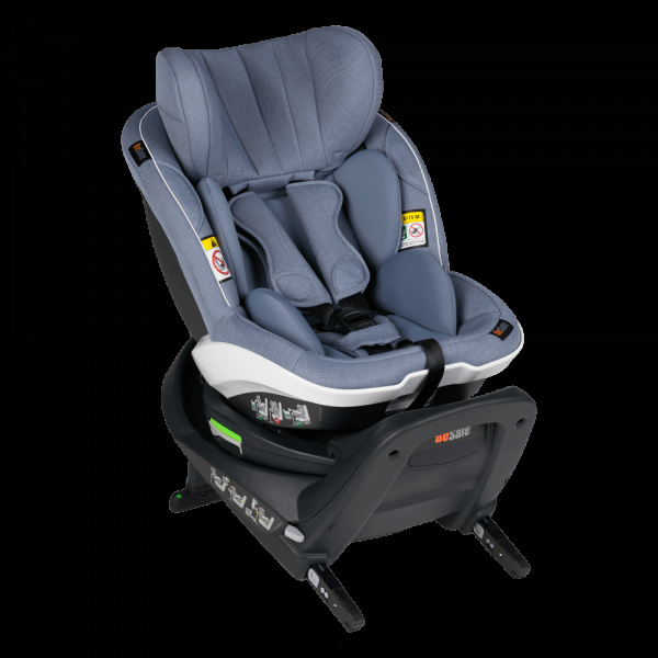 babyonlineshop BeSafe iZi Turn i-Size Kindersitz Cloud Mélange