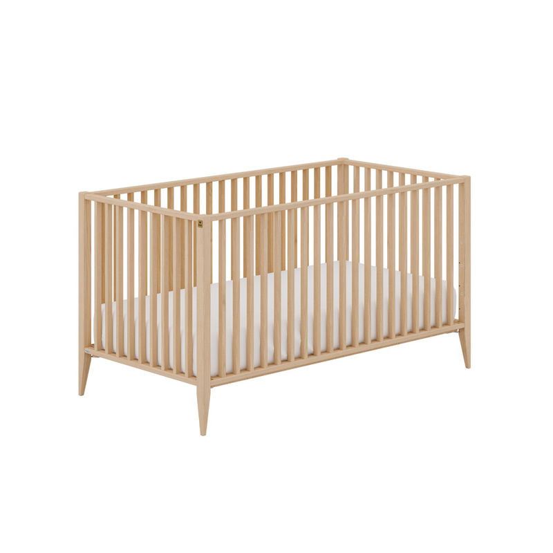 babyonlineshop Paidi Mila & Ben Kinderbett mit Steiff Naturholz massiv 70x140 cm