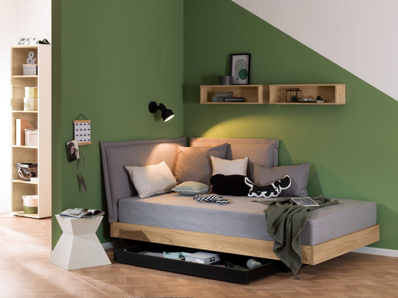 babyonlineshop Paidi Home Base Relaxliege Eiche-Montana-Nachbildung 140 x 200 cm Black Friday Preise