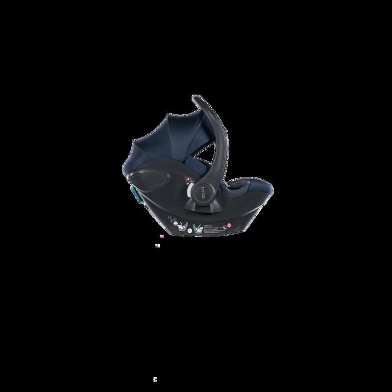 babyonlineshop MastSwiss M.Zero i-Size Babyschale BLUEBERRY Preisnachlass