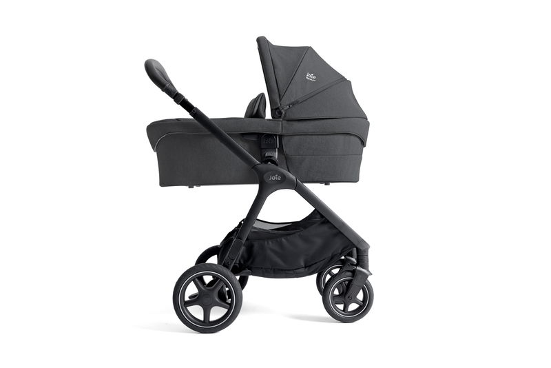 babyonlineshop Joie Signature Kombi-Kinderwagen Finiti inkl. Babywanne Ramble XL Ebony Vatertagsangebot