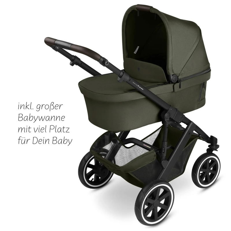 babyonlineshop ABC Design Salsa 5 Air Kombikinderwagen Avocado Lagerräumung