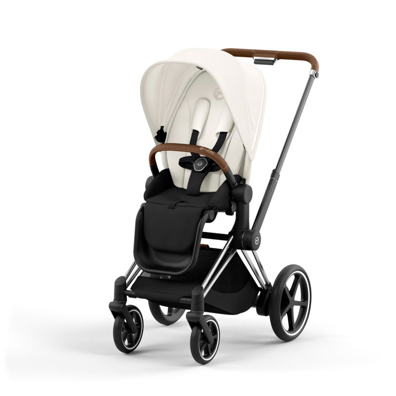 babyonlineshop CYBEX e-PRIAM Sportwagen Off White Gestell wählbar New Generation Sonderangebote